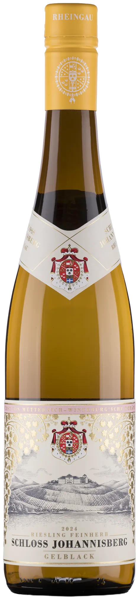 Gelblack feinherb Riesling Gutswein